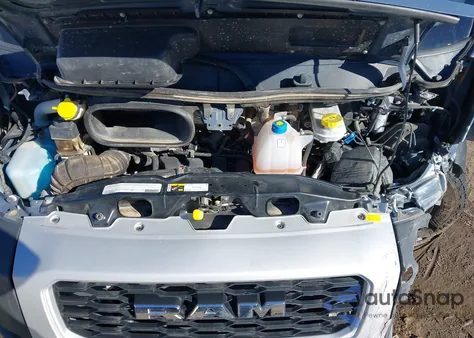 2021 Ram Promaster 3500 Cargo Van High Roof 159 Wb Ext z USA, uszkodzony, nr VIN 3C6MRVJG7ME586801